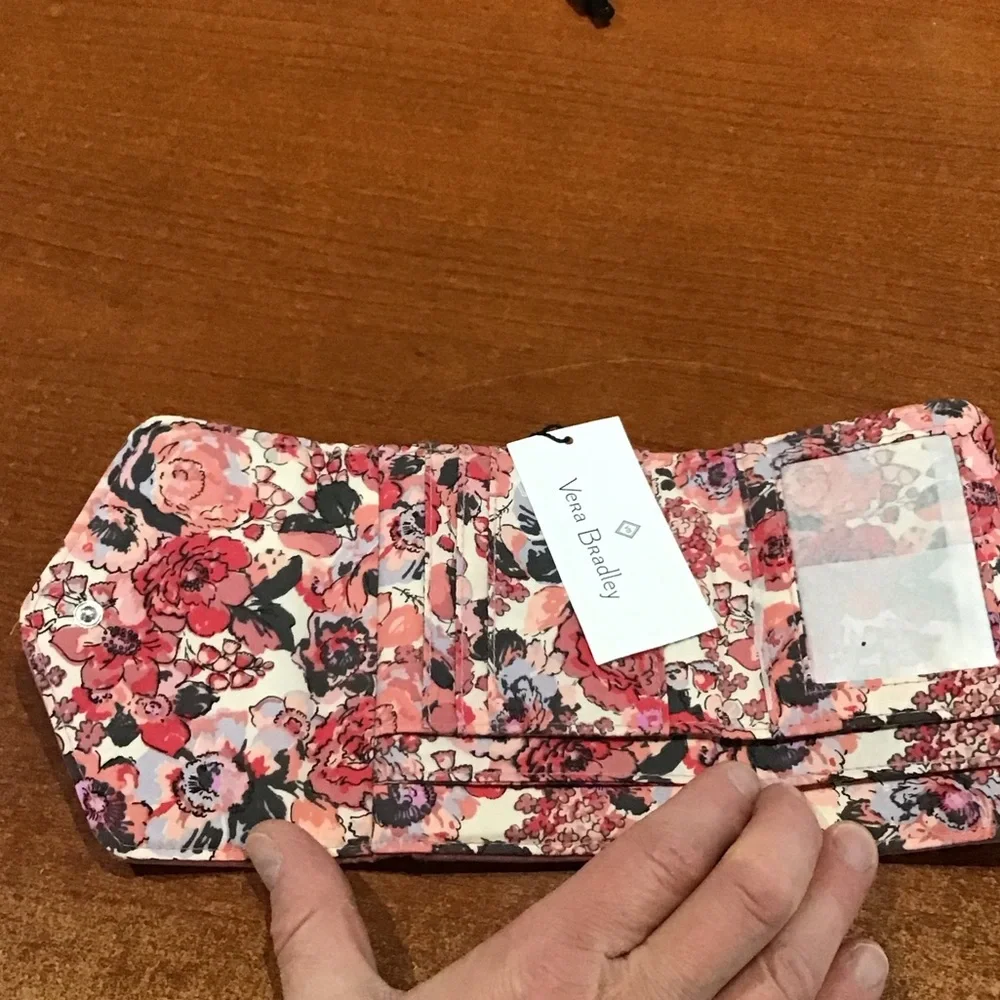 Vera Bradley Pink Quilted Wallet